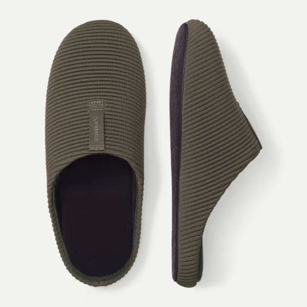 NWT - Bombas Nest Slipper in Slate Green, Men’s Size 13